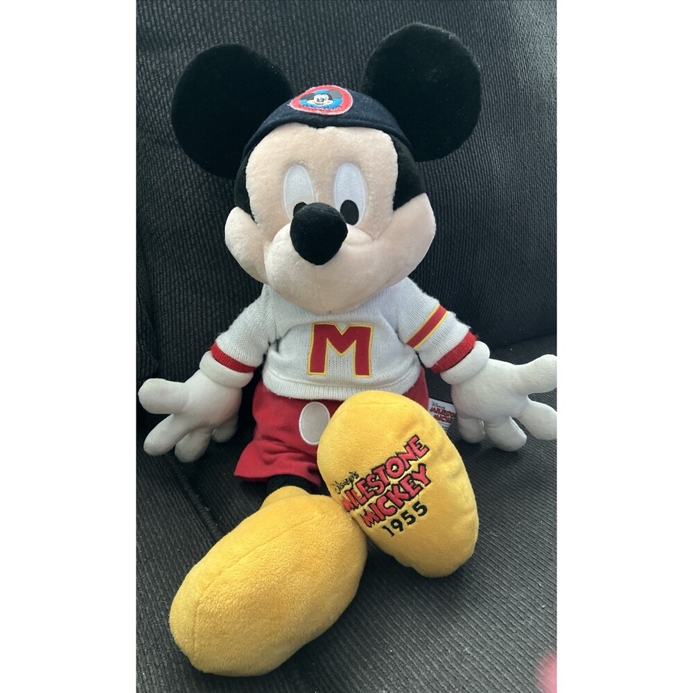 Disney Milestone 1955 Mickey Mouseketeer Plush Stuffed Toy 22" Limited Edition